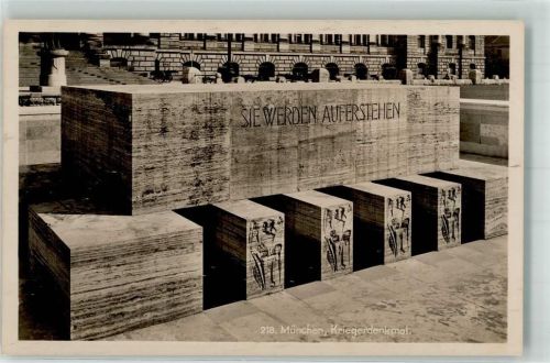 München Gefallenen-Ehrenmal Kriegerdenkmal Verlag Lengauer Nr. 218