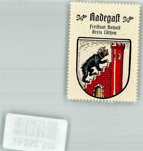 Radegast Freistaat Anhalt Kreis Cöthen