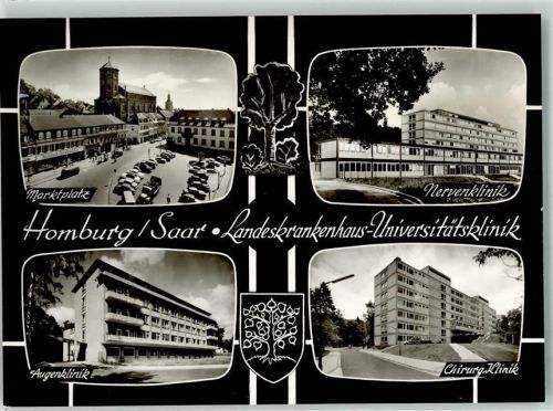 Homburg Krankenhaus Universitätsklinik Nervenklinik Marktplatz