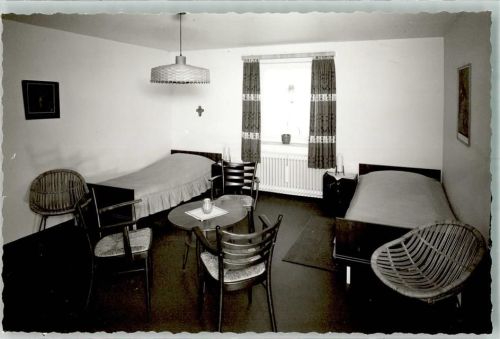 Hollerath Kurhaus Mütterheim Ort handschriftlich Foto Original aus Archiv eines Ansichtskartenverlags