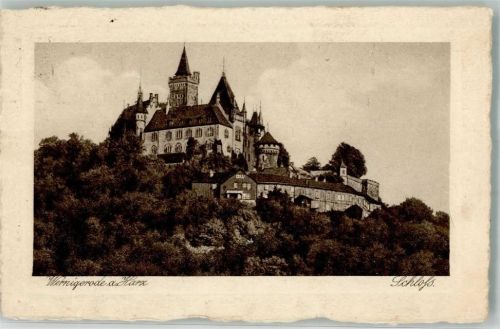 Wernigerode 1922 Schloss