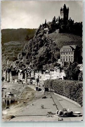 Cochem Burg Ort handschriftlich Foto Original aus Archiv eines Ansichtskartenverlags