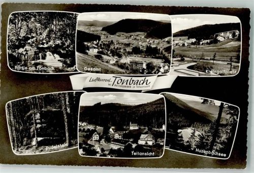Tonbach Minigolf Pudelstein Huzenbachsee Verlag Hermann & Co. Nr. 4616/10
