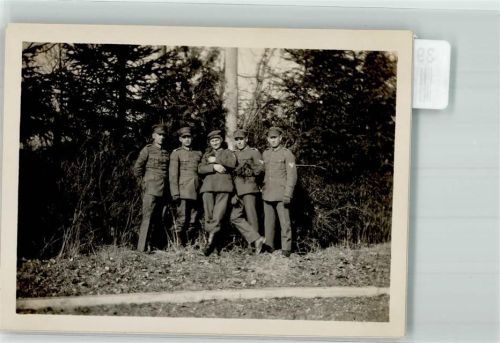 1928 Gruppenfoto von Obergefreiten der Reichswehr in Uniform