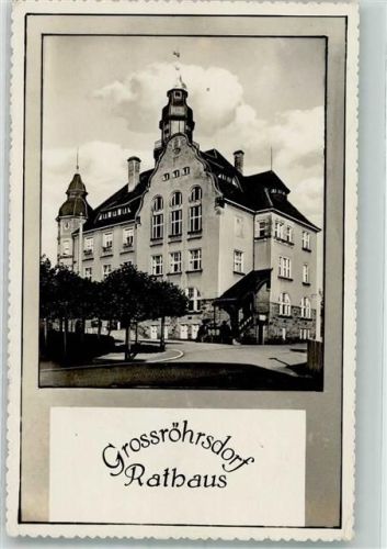 Großröhrsdorf 1933 Rathaus
