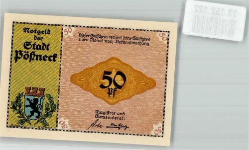 Pößneck 50 Pf. Gutschein Kakao-Mühle