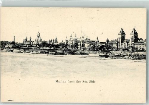 Chennai Blick von der Seeseite