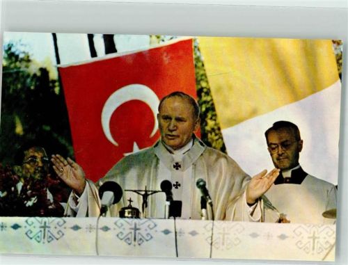 Selcuk Johannes Paul II Marienhaus Türkische Fahne Ephesus