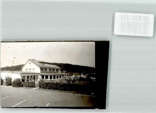 Mörlenbach Foto Original aus Archiv eines Ansichtskartenverlags Juhöhe Haus Höfle Ort handschriftlich