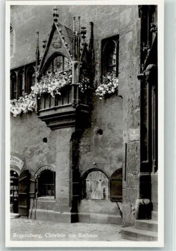 Regensburg Chörlein am Rathaus