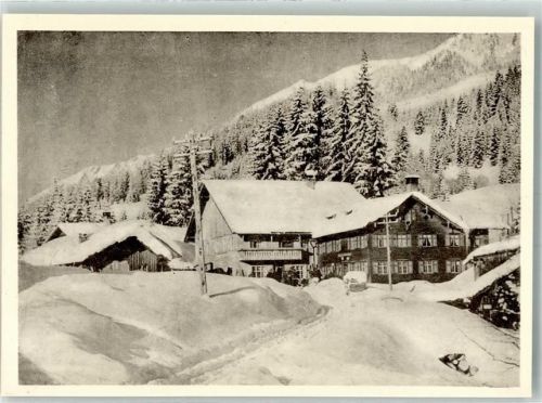 Blaichach Gasthaus zum Hirsch auf der Gunzesrieder Säge