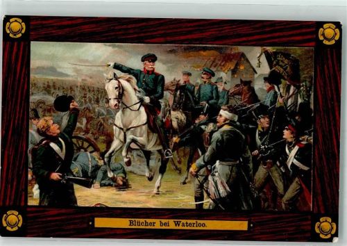 Waterloo 1908 Die Preußen unter Blücher bei der Schlacht 18.6.1815 KNG Serie 2010