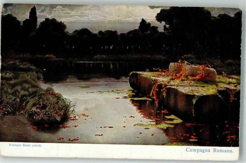 1904 sign. Serra Eurique Campagna Romana