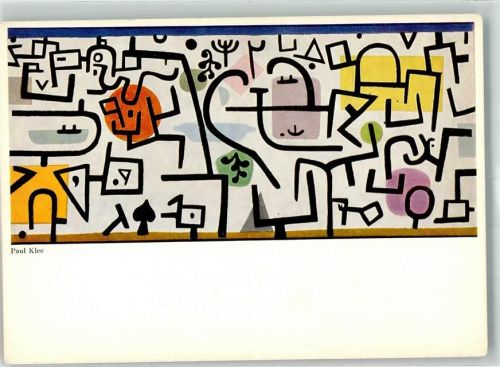 Paul Klee Reicher Hafen Verlag Classen Zürich Nr. 3851