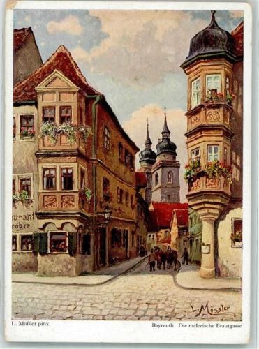 Bayreuth sign. Mößler, L. Brautgasse