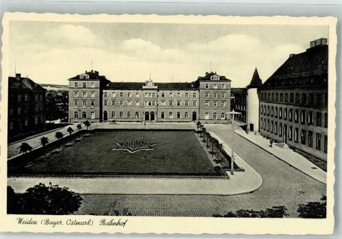 Weiden Bahnhofplatz Verlag Fritz Roscher