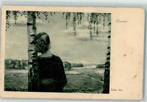 1917 sign. Voss Walter Frauen Verlag Wiechmann Nr.125