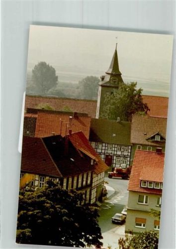 Salzderhelden mit St. Jacobi Kirche Foto Original aus Archiv eines Ansichtskartenverlags Ort handschriftlich