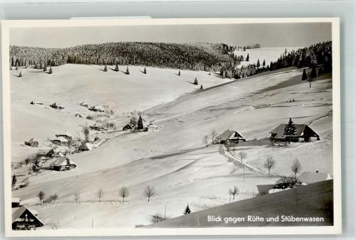 Todtnauberg Rütte Stübenwasen Winter
