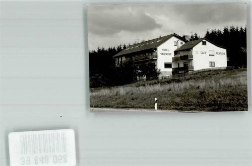 Siedelsbrunn Hotel Maienhof Cafe Pension Ort handschriftlich Foto Original aus Archiv eines Ansichtskartenverlags