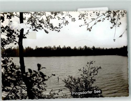 Pingsdorf Pingsdorfer See Ort handschriftlich Foto Original aus Archiv eines Ansichtskartenverlags