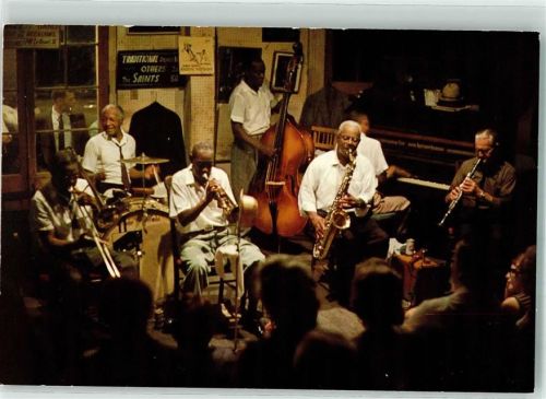 New Orleans Jazzband Kid Thomas Preservation Hall Schwarzafrikaner