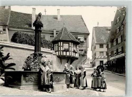 Pfullendorf Adlerbrunnen Tracht