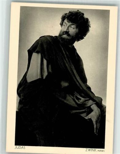Oberammergau 1934 Hans Zwink als Judas Nr. 1/6 Verlag Bruckmann