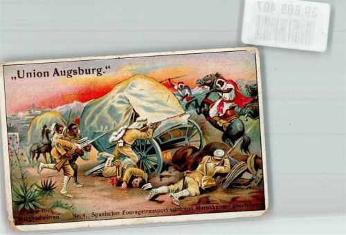 Augsburg Marokkowirren Serie 791 Nr. 4 Kavalier Schuhputzmittel Union Augsburg KEINE AK