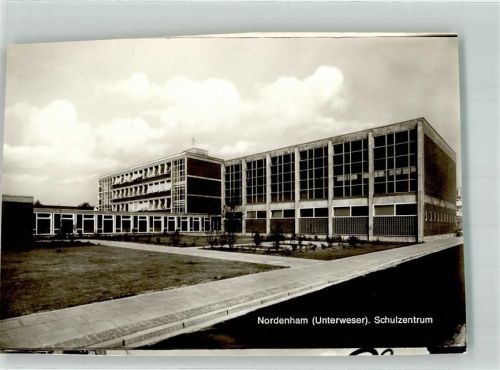Nordenham Schulzentrum Foto AK beschnitten
