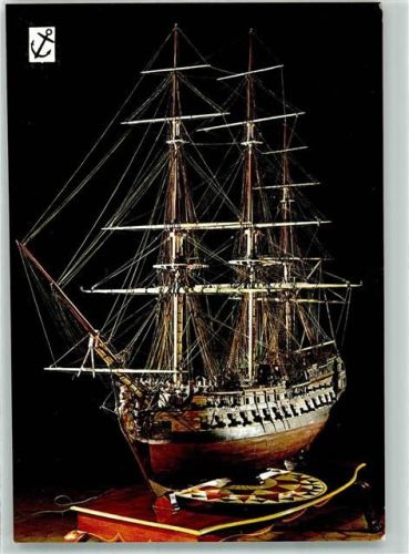 Barcelona Modell Dreimaster Maritimes Museum