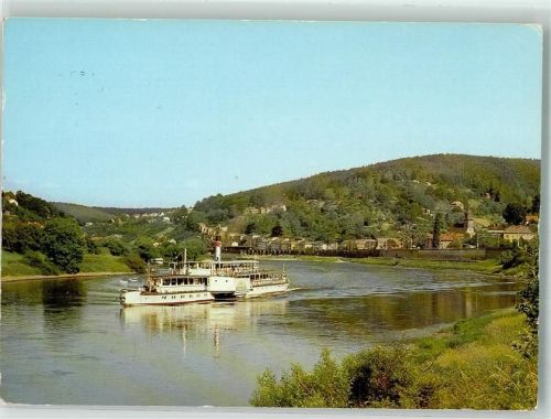 Raddampfer Oberdeckdampfer Weltfrieden Weiße Flotte Dresden