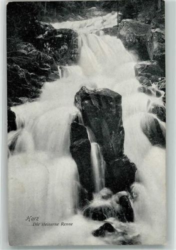 Wernigerode 1912 Harz Steinerne Renne