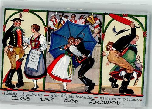 Schwäbische Tracht Schw. K.V. Nr.210