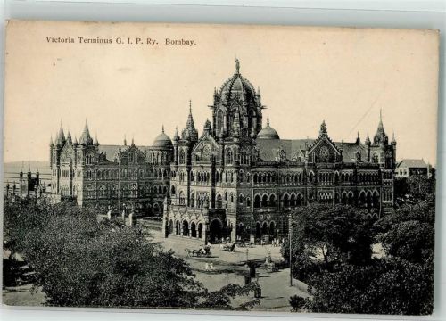 Bombay Viktoria Termininus G.I.P. Ry.