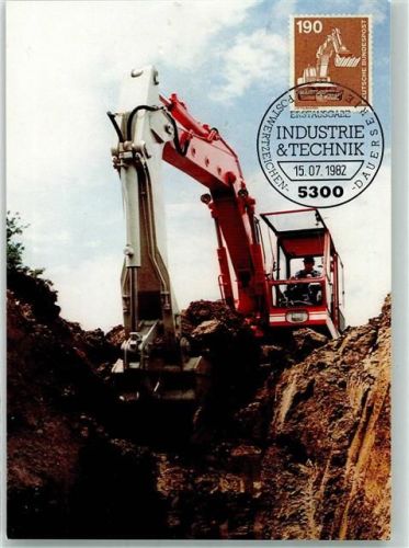 32/82 Löffelbagger Technik Erstausgabe Bonn