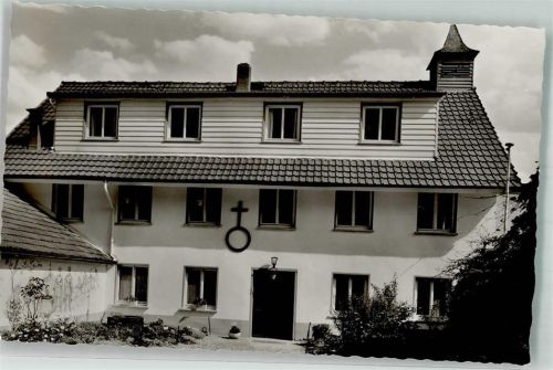 64397 W6101 Neunkirchen , Odenw Gebrauchsspuren Ev. Jugendheim Martin-Bucer-Haus