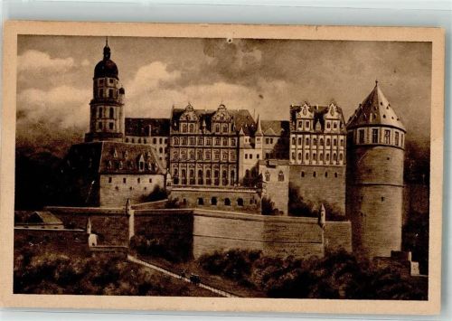 Heidelberg Schloß vor seiner Zerstörung 1620 Radiotinto Verlag Edmund von König Nr. 47