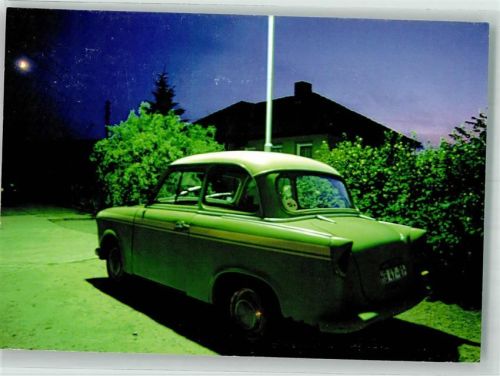 Kusey Trabant 600 Baujahr 1963 Walter Molenda Postkartenbuch Trabi Karte Nr. 17