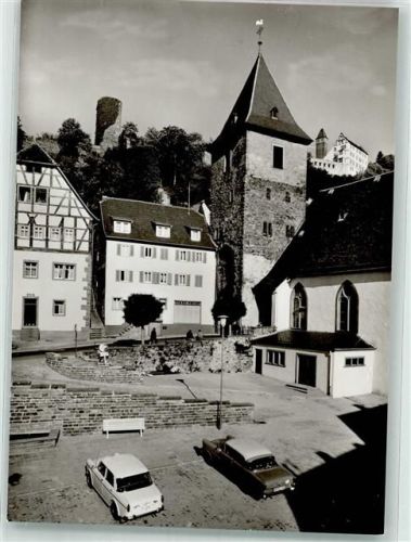 Hirschhorn Marktplatz Kirche Schloss