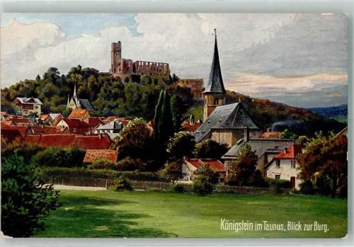 Königstein Burg Kirche WIRO Nr. 2081 B.