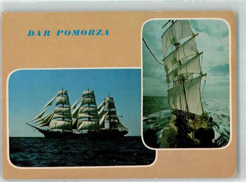 Das polnische Segelschulschiff Dar Pomorza ex Prinzeß Eitel Friedrich Fotograf Grabowiecki