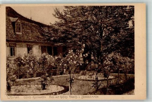 Weimar Goethes Rosengarten