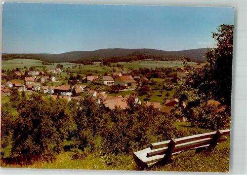 Hetzbach Ort handschriftlich Foto Original aus Archiv eines Ansichtskartenverlags