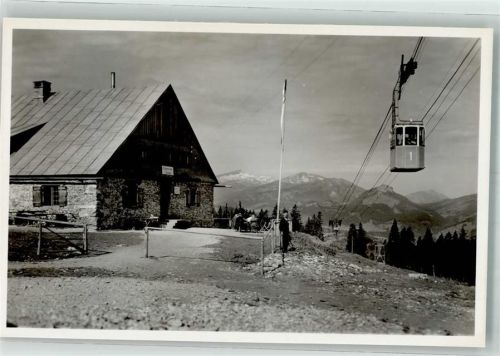 Oberstdorf Nebelhornbahn Station Seealpe Gasthaus Hoch-Ifen