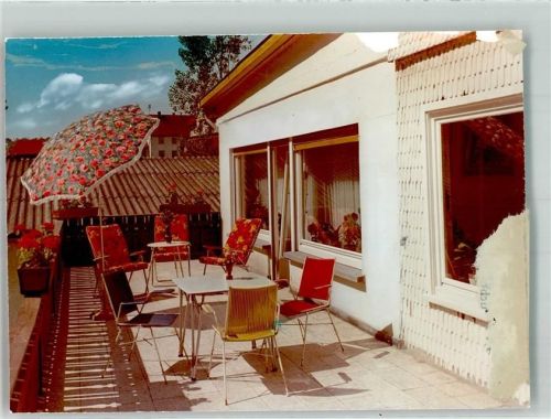 Hetzbach Pension Lindenhof Ort handschriftlich Foto Original aus Archiv eines Ansichtskartenverlags
