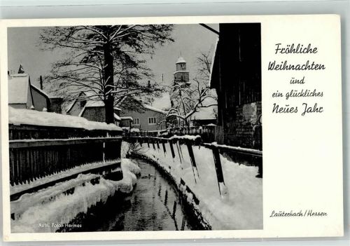 Lauterbach Weihnachten Neujahr Winter