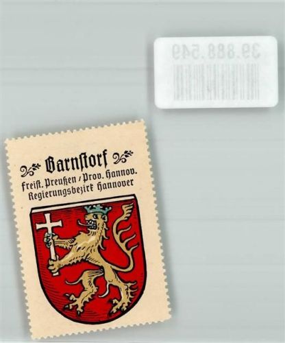 Barnstorf Freist. Preußen Prv. Hannov. Regierungsbezirk Hannover
