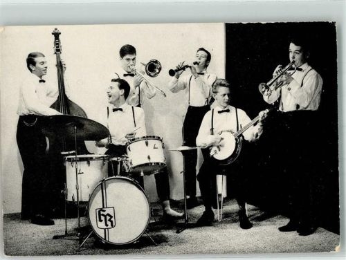 Rainy City Stompers Schlagzeug Banjo Trompete Kontrabass