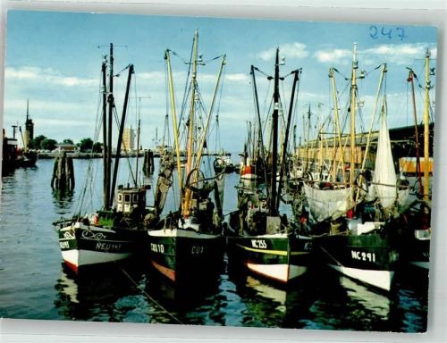 Cuxhaven Hafen fischerboote
